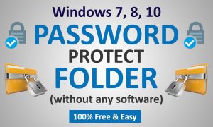 Protect Folder Without Any Software