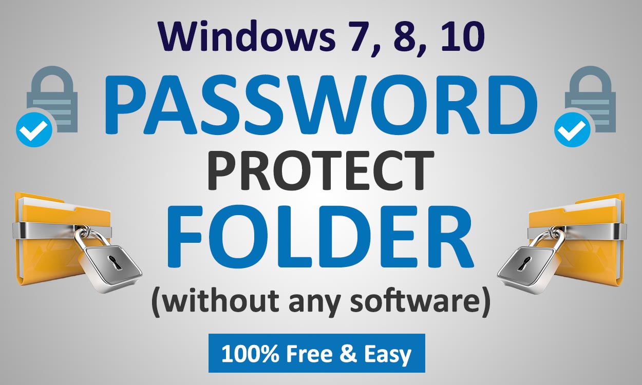 You are currently viewing How to Lock Folder in Computer Without Using Any Software