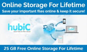 hubic free storage