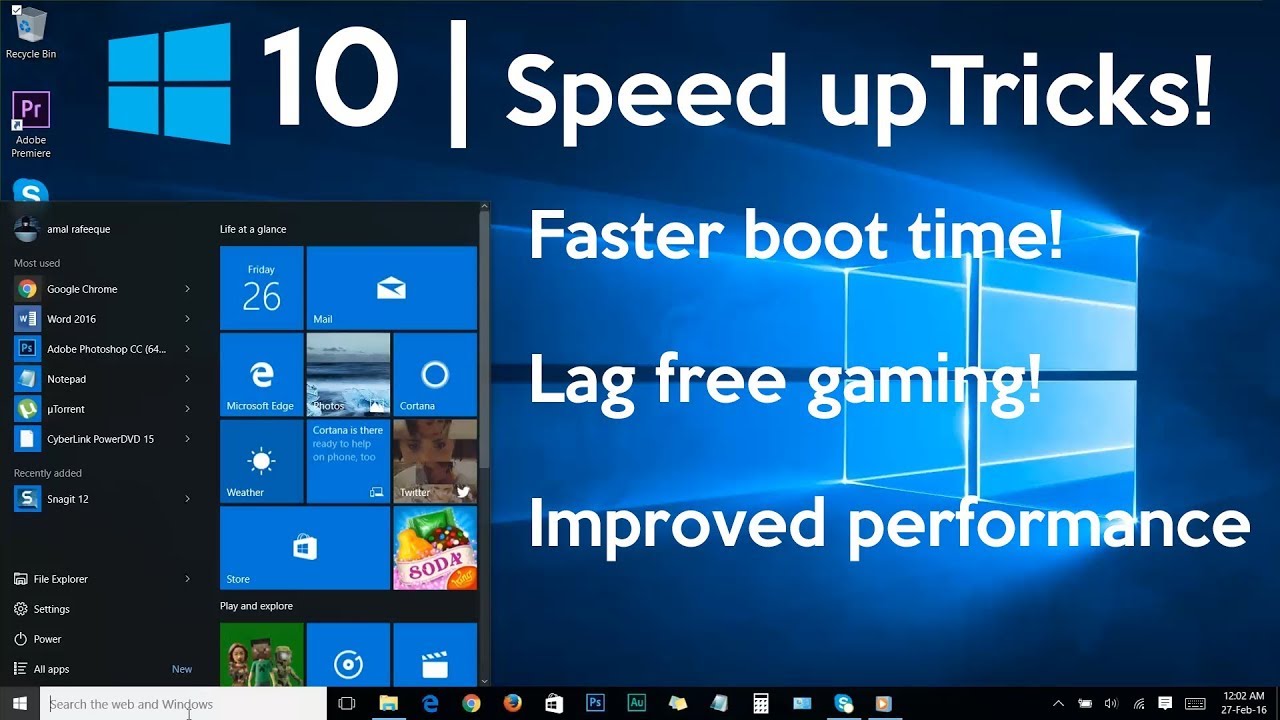 You are currently viewing 10 Tips to Speed up Slow Computer after Windows 10 Creators Update