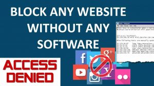 Read more about the article How To Block Any Websites in Computer Without Any Software [Very Easy Steps]